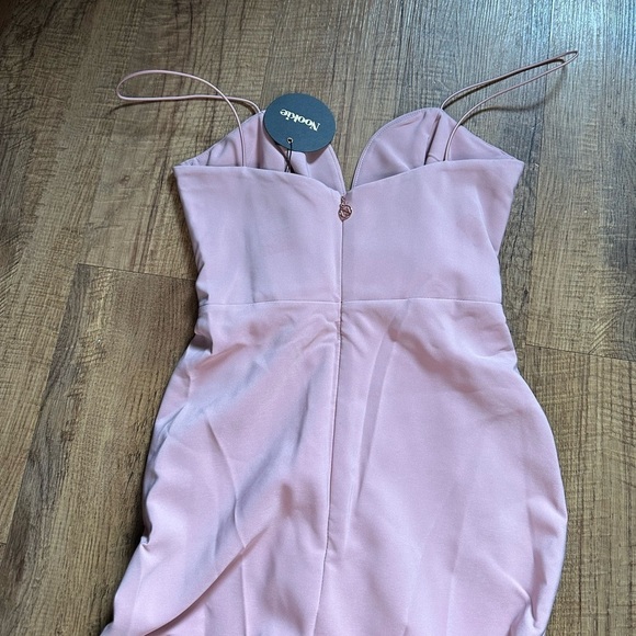 NOOKIE London Gown In Dusty Pink - Picture 7 of 7